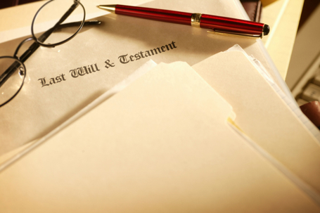 last will and testament and other legal documents
